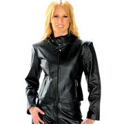 Кожаная мотокуртка Ladies Short Leather Jacket