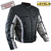 Текстильная мотокуртка Armored Jacket Reflective