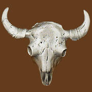 Ременная пряжка Buffalo Skull