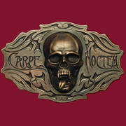 Ременная пряжка Carpe Noctem