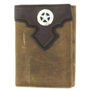 Кошелек / бумажник Star Brown Leather Wallet