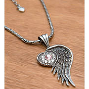 Подвеска Necklace Heart Wing