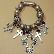 Браслет Bracelet Multi Cross Charm