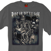 Футболка для байкеров Ride or Die Saloon T-shirt